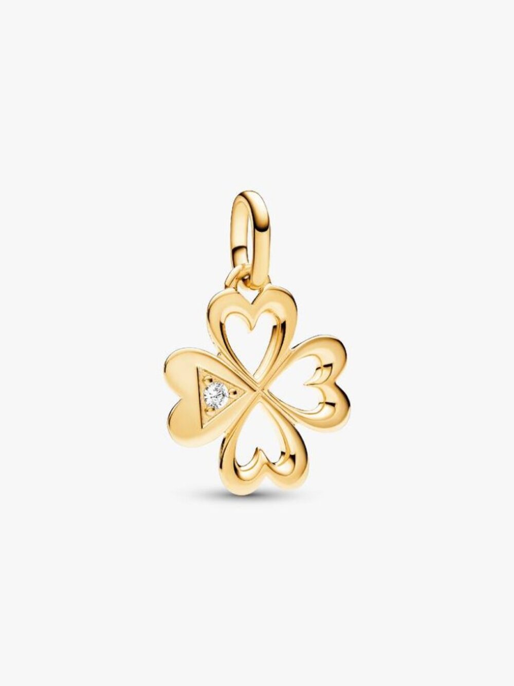 Pandora Pandora ME Heart Four-leaf Clover Medallion Charm